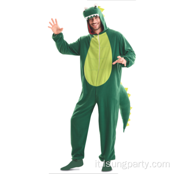 Pagliaccio per dinosauro cosplay di carnevale